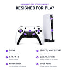 M23 Wireless Retro Console buttons and controls