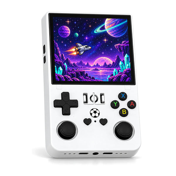 R36S MAX Retro Handheld Game Console – 4" 720×720 Square Screen, Dual 3D Joysticks, 3500mAh