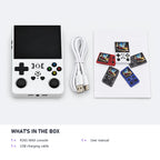 R36S MAX Handheld Game Console package contents