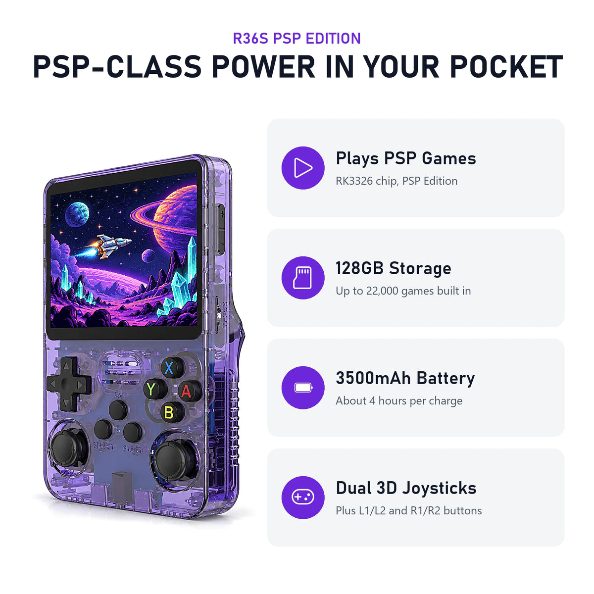 R36S PSP Edition key features