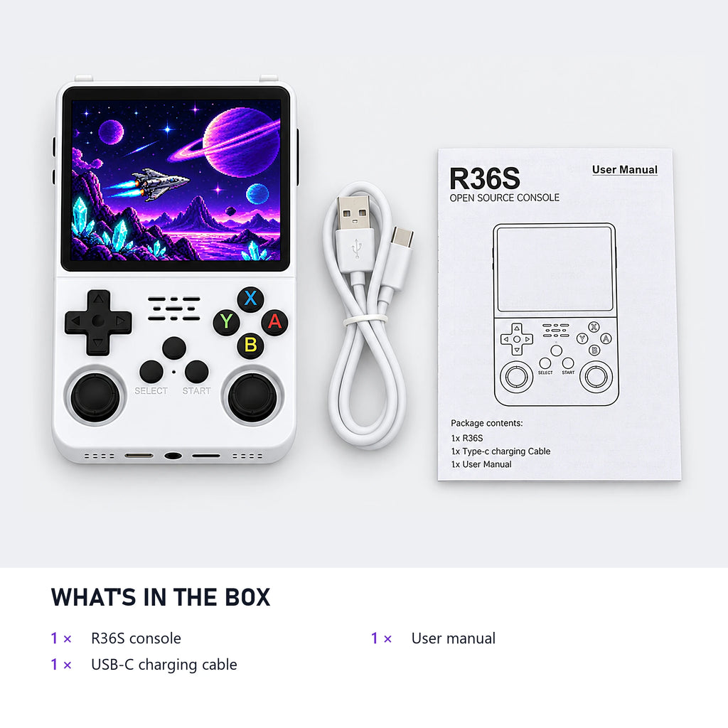 R36S PSP Edition package contents