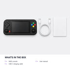 R40S Handheld Game Console package contents