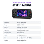 R40S Handheld Game Console specifications