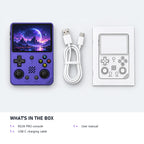 RG36 PRO Handheld Game Console package contents